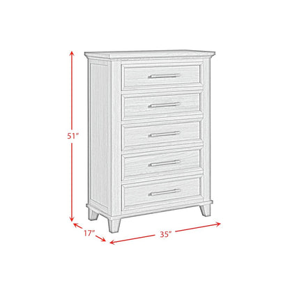 Canterbury Queen Panel 3PC Bedroom Set in Grey
