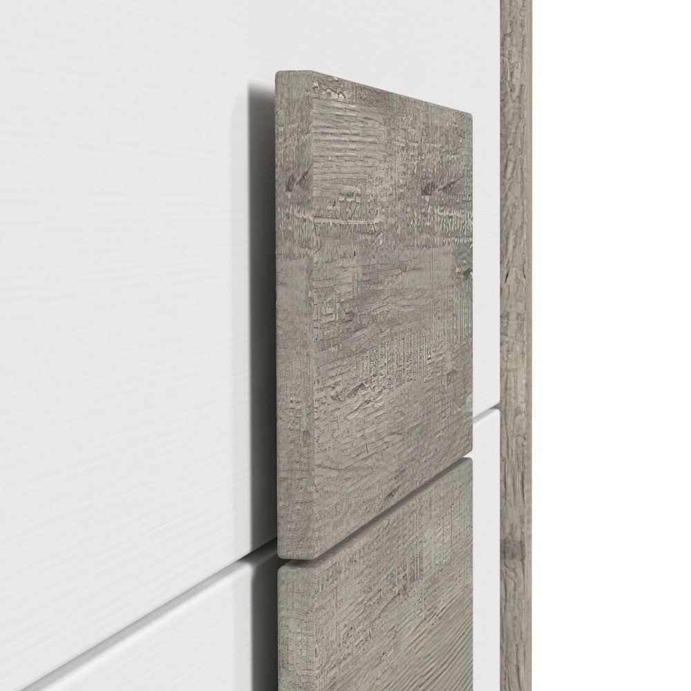 San Matteo 6-Drawer Dresser in Dual Tone