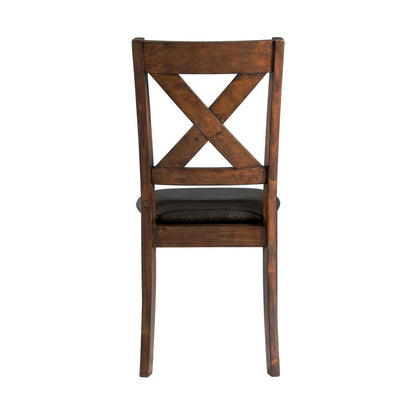 Alexa Standard Height Side Chair Set in Cherry