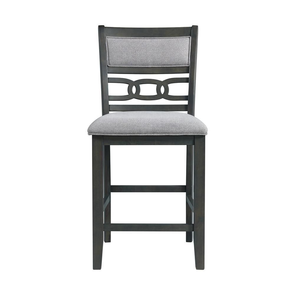 Taylor Counter Height 5PC Dining Set-Table and Four Side Chairs in Gray