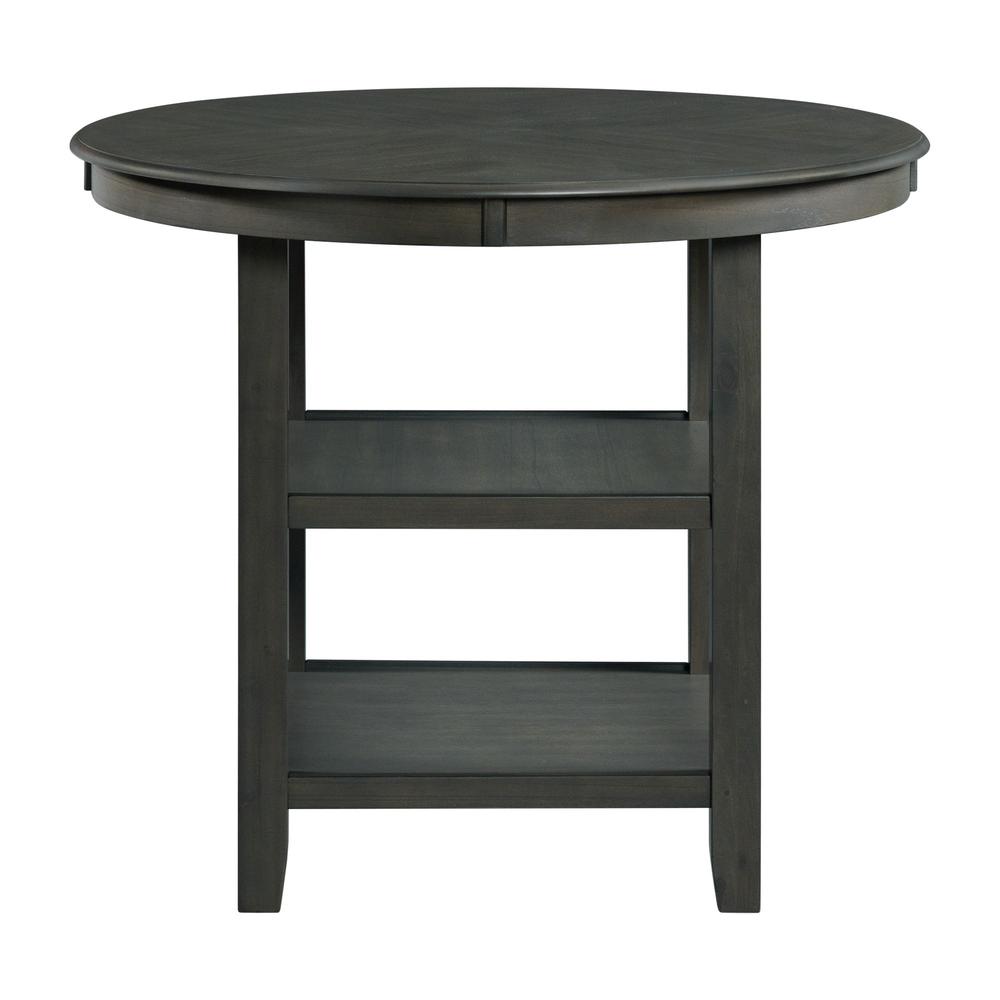 Taylor Counter Height 5PC Dining Set-Table and Four Side Chairs in Gray