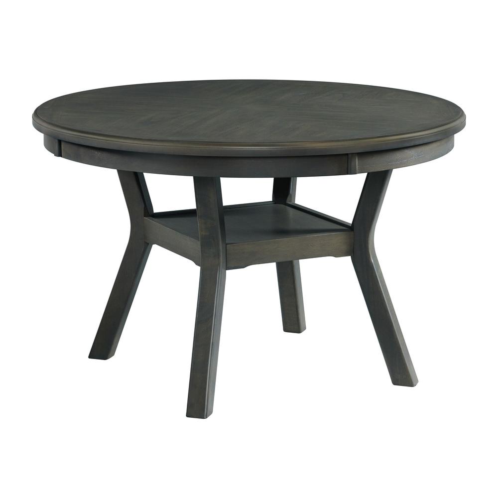 Taylor Standard Height 5PC Dining Set-Table and Four Side Chairs in Gray