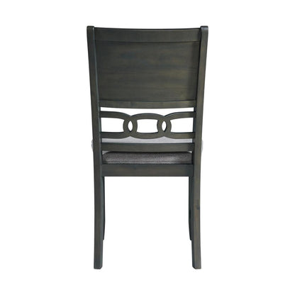 Taylor Standard Height 5PC Dining Set-Table and Four Side Chairs in Gray