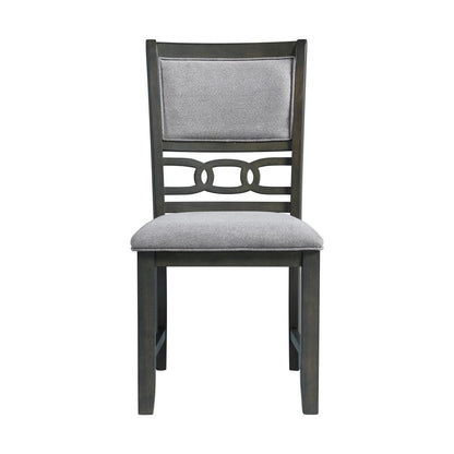 Taylor Standard Height 5PC Dining Set-Table and Four Side Chairs in Gray