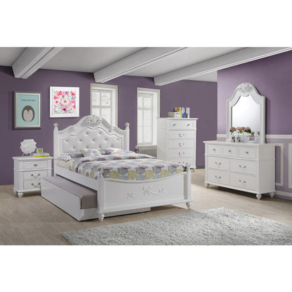 Annie Full Platform 4PC Bedroom Set w/ Storage Trundle