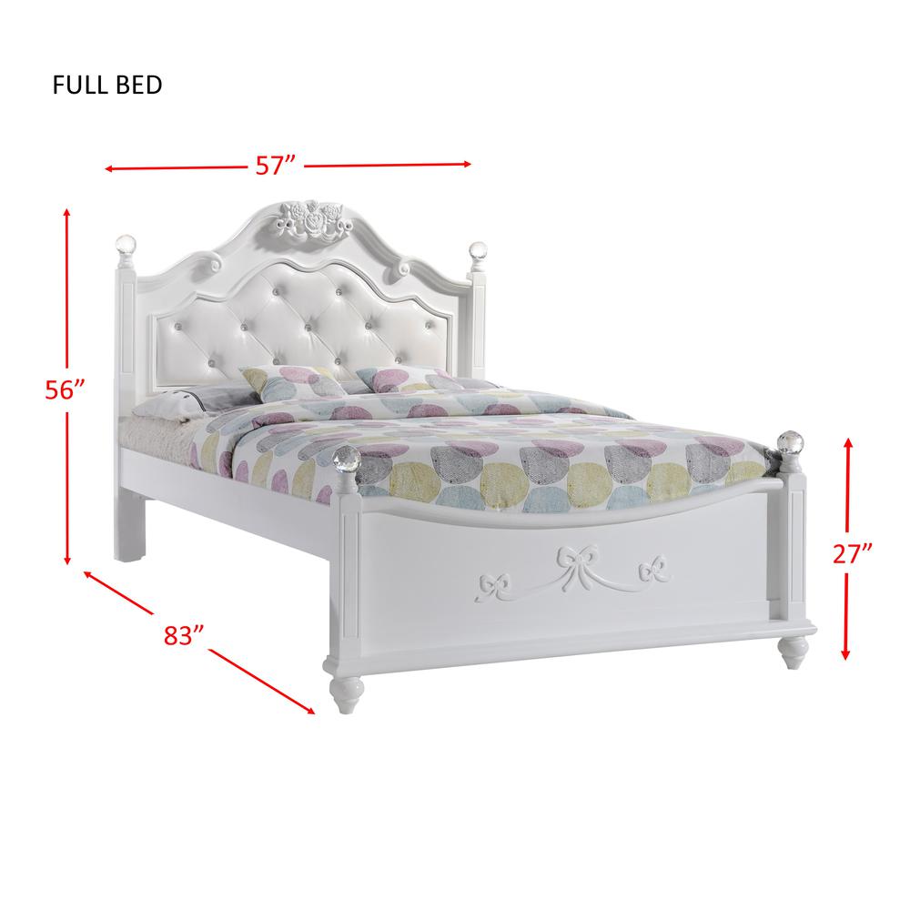Annie Full Platform Bed w/ Storage Trundle