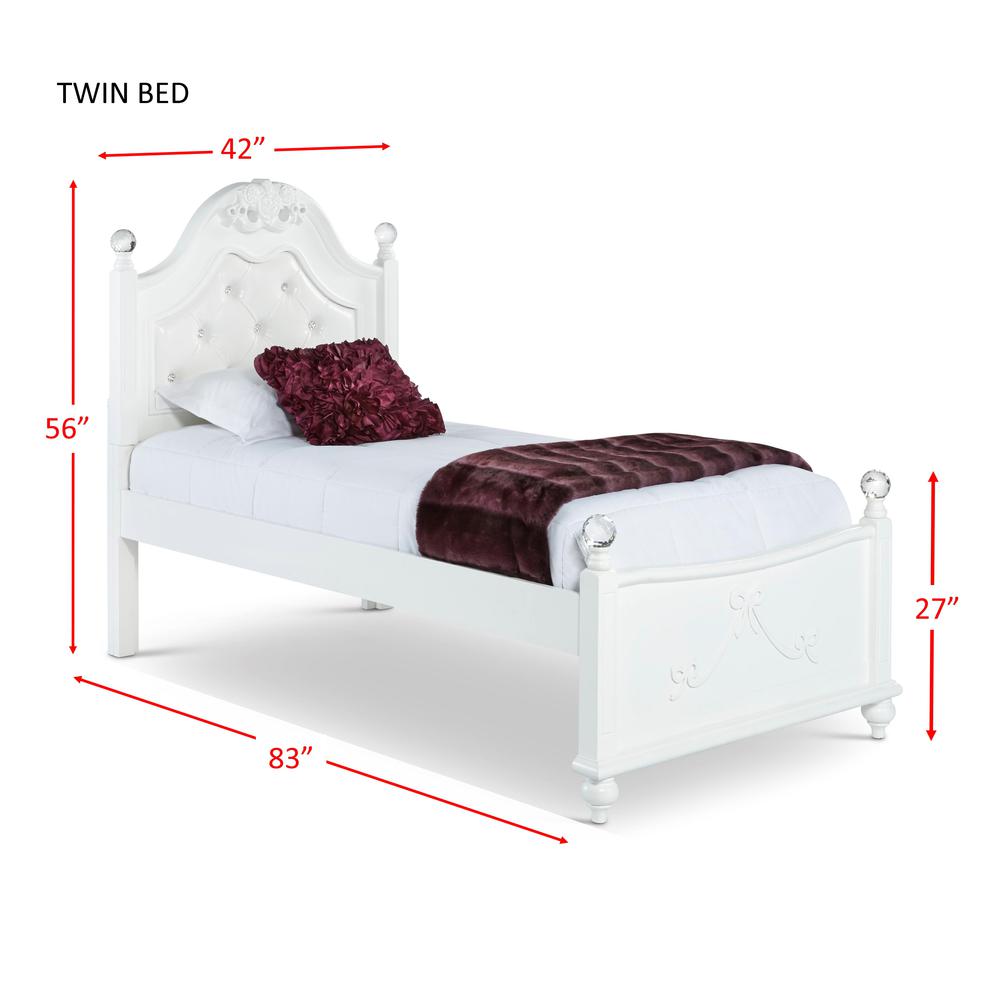 Annie Twin Platform 3PC Bedroom Set w/ Storage Trundle
