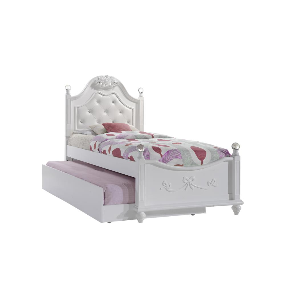 Annie Twin Platform Bed w/ Storage Trundle