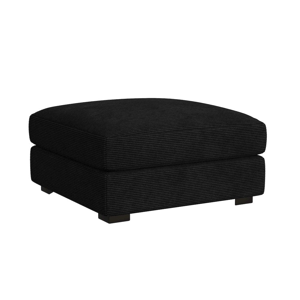 Arizona Modular Ottoman in Steno Black