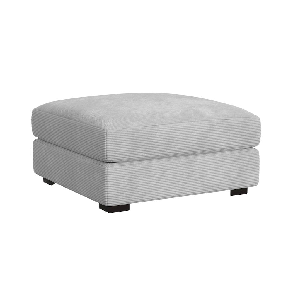 Mesa Modular Ottoman in Steno Stone