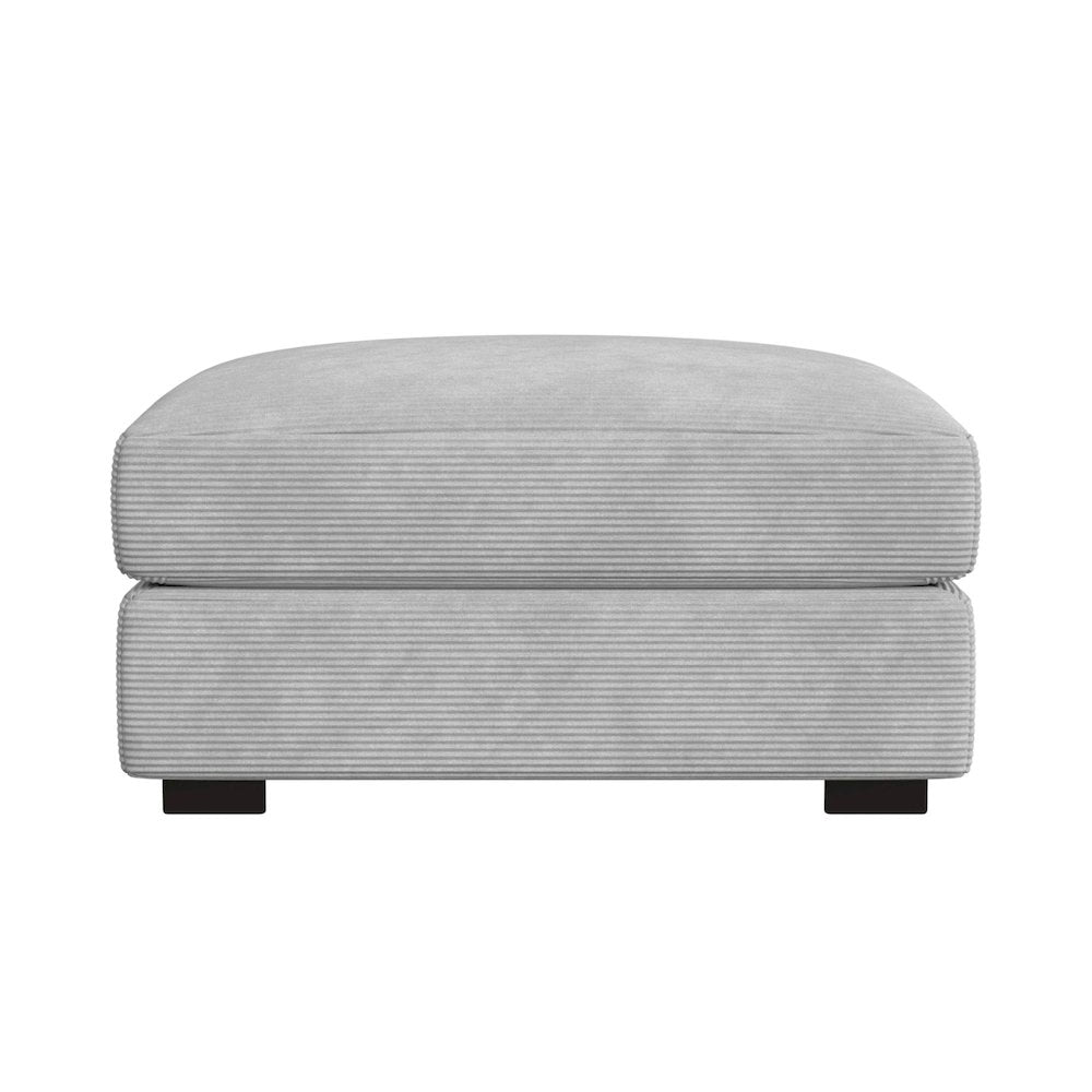 Mesa Modular Ottoman in Steno Stone