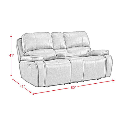 Grover 2PC Living Room Set in Heritage Brown-Sofa & Loveseat