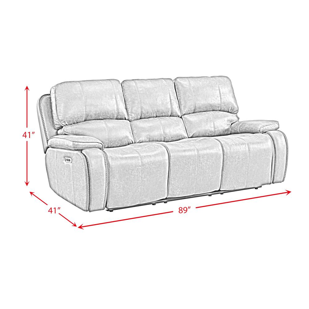 Grover 2PC Living Room Set in Heritage Brown-Sofa & Loveseat
