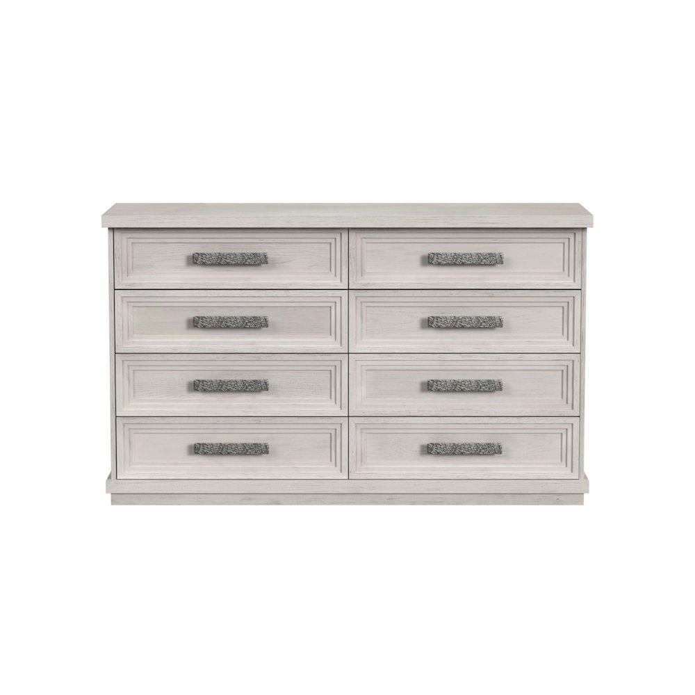 Rhiannon 8-Drawer Dresser in Antique White