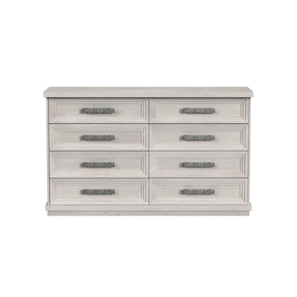 Rhiannon 8-Drawer Dresser in Antique White