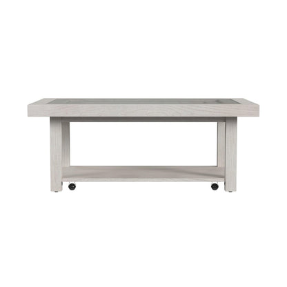Avalanche Coffee Table in Antique White