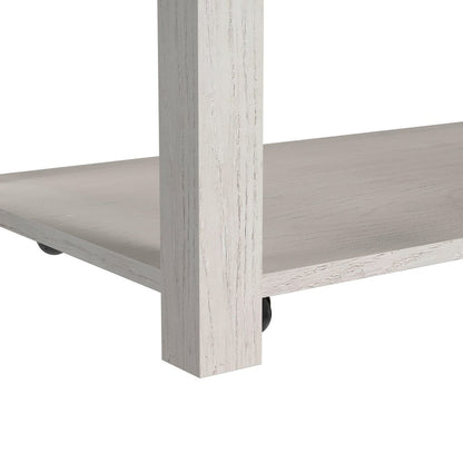 3PC Occasional Table Set in Antique White-Coffee Table, End Table & Sofa Table