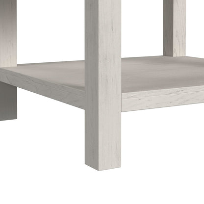 3PC Occasional Table Set in Antique White-Coffee Table, End Table & Sofa Table
