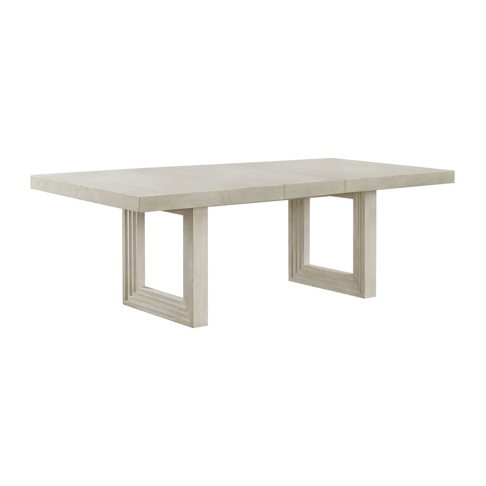 Rhiannon 5PC Standard Height Dining Set in Antique White-Table and Four Chairs