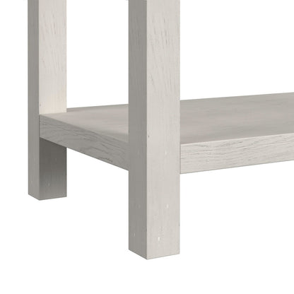 3PC Occasional Table Set in Antique White-Coffee Table, End Table & Sofa Table