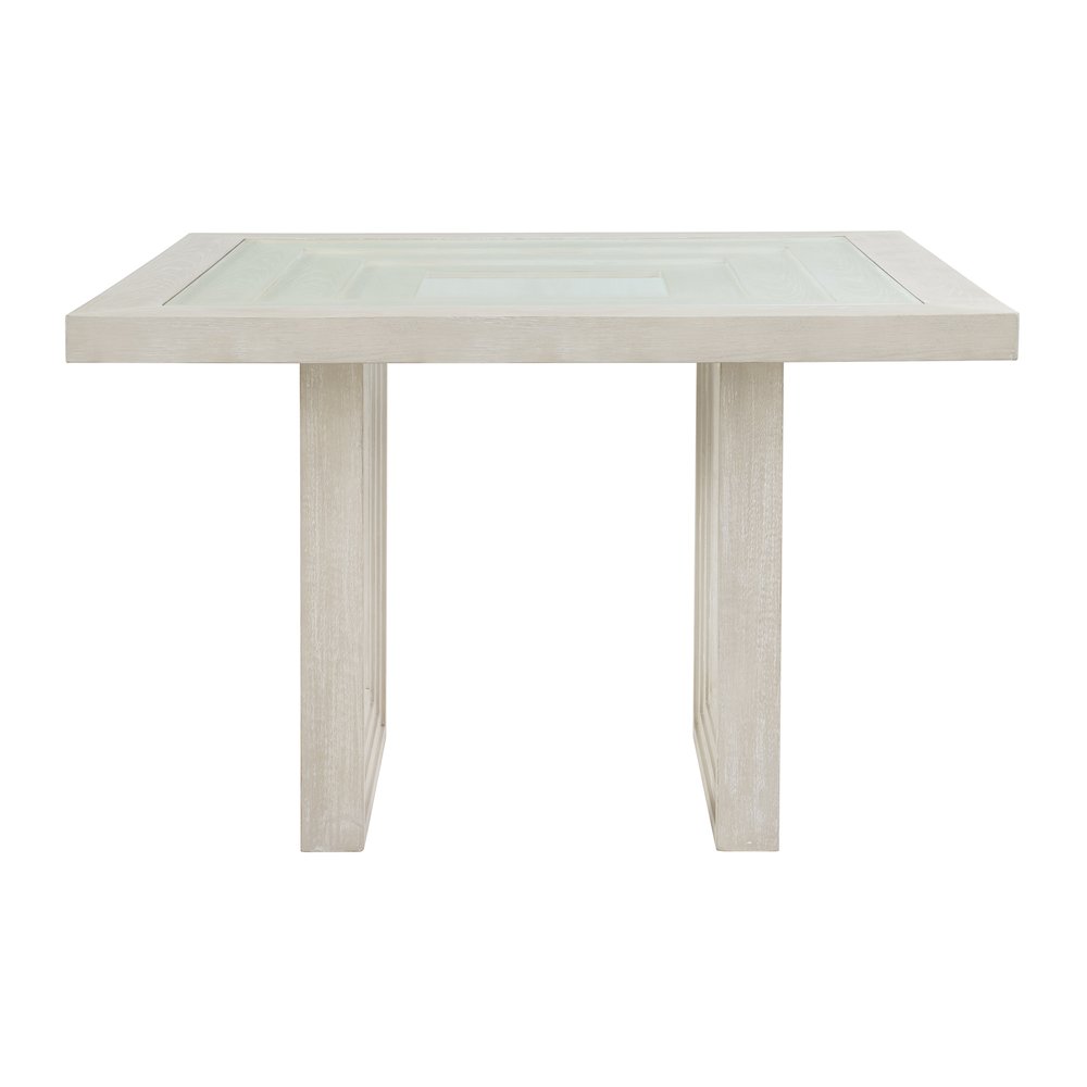 Rhiannon Square Counter Table in Antique White