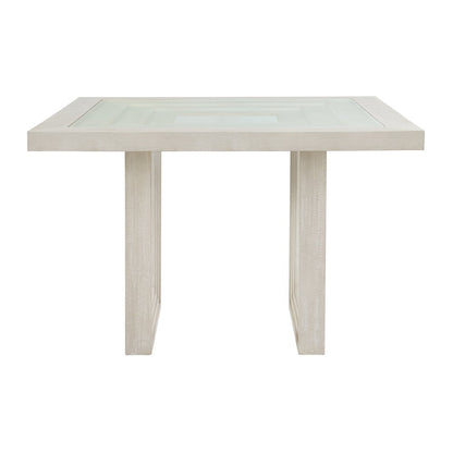 Rhiannon Square Counter Table in Antique White