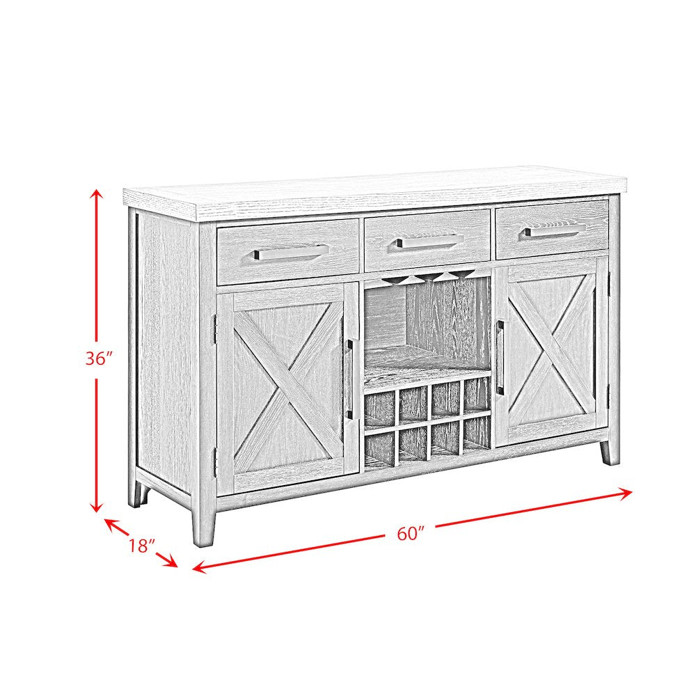 Edge Server in Light Grey and Espresso