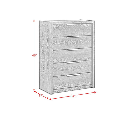 Ardmore Bend Twin 5PC Bedroom Set in Black