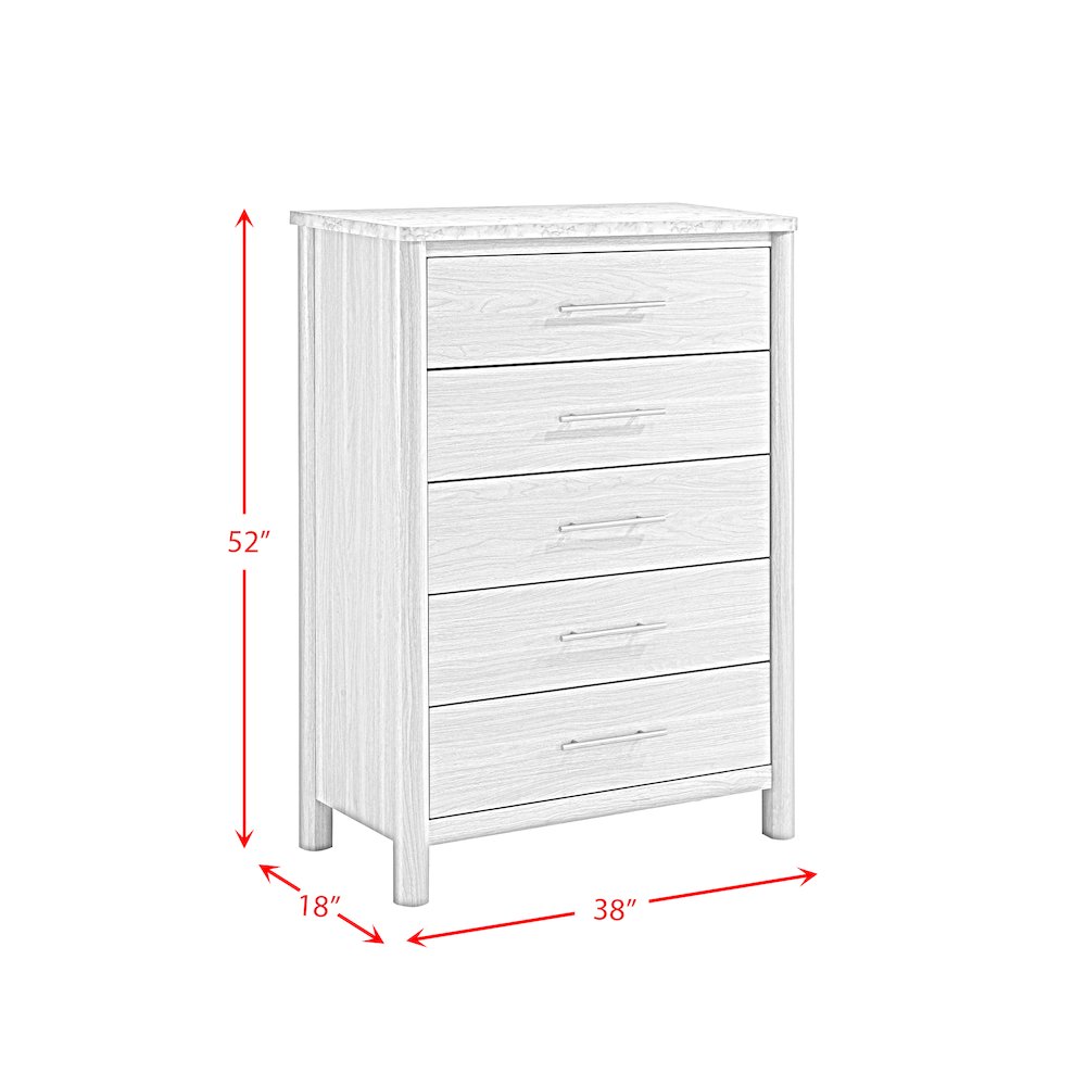 Joanna Full 3PC Bedroom Set in Natural