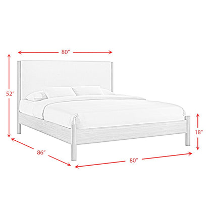 Joanna King Bed in Natural