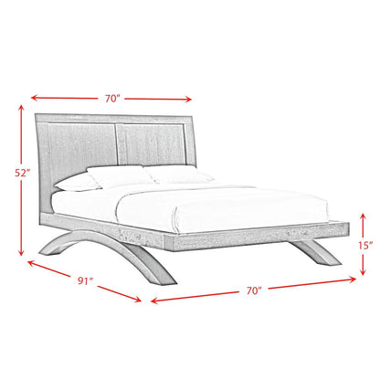 Kenn Queen 3PC Bedroom Set in Black