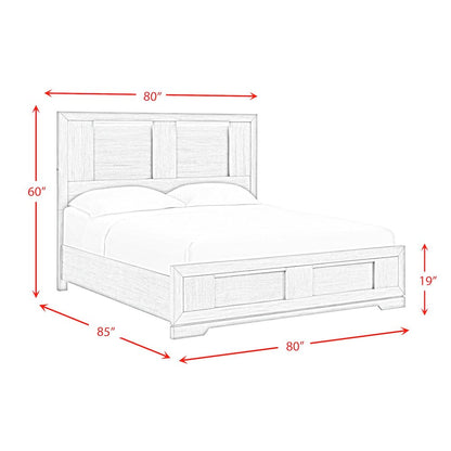 Argo King 5PC Bedroom Set in Grey