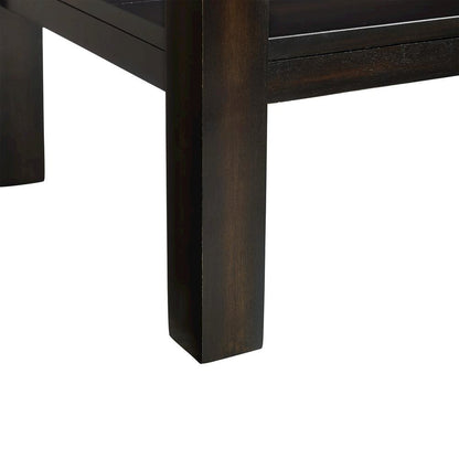 Elegant Console Table with Marble Top for Living Room and Entryway