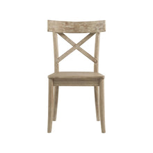 Beach-Tone Acacia Wooden X-Back Chair Set