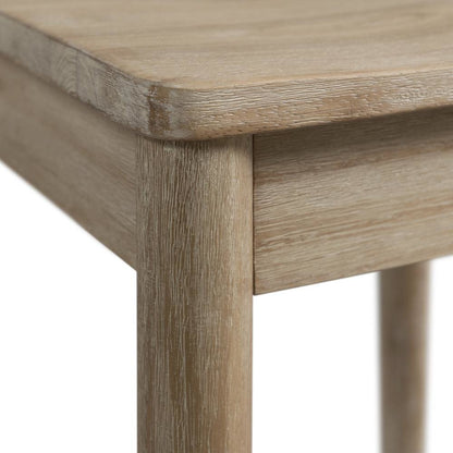 Beach-Tone Acacia Wooden X-Back Chair Set