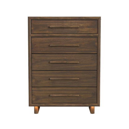Perth Chest with LED in Brown