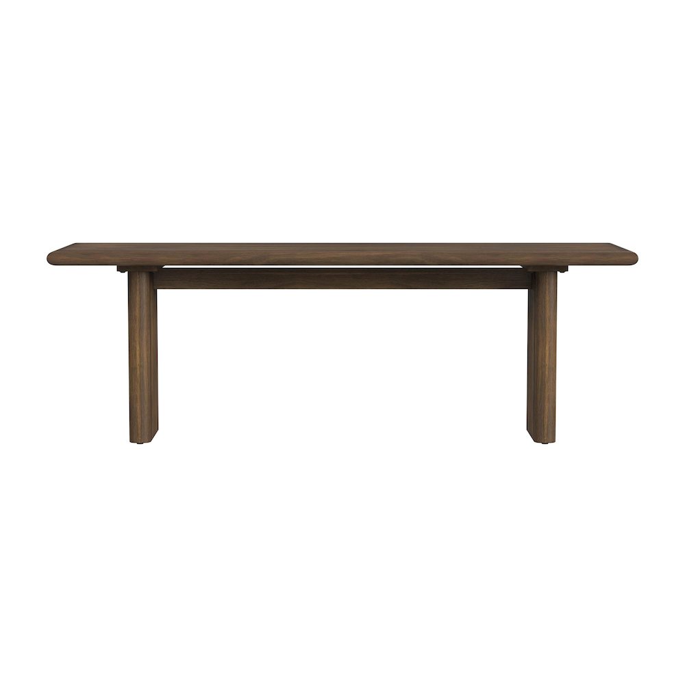Perth Dining Bench in Brown