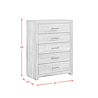 Beckett Full Bookcase Panel 3PC Bedroom Set with Bluetooth