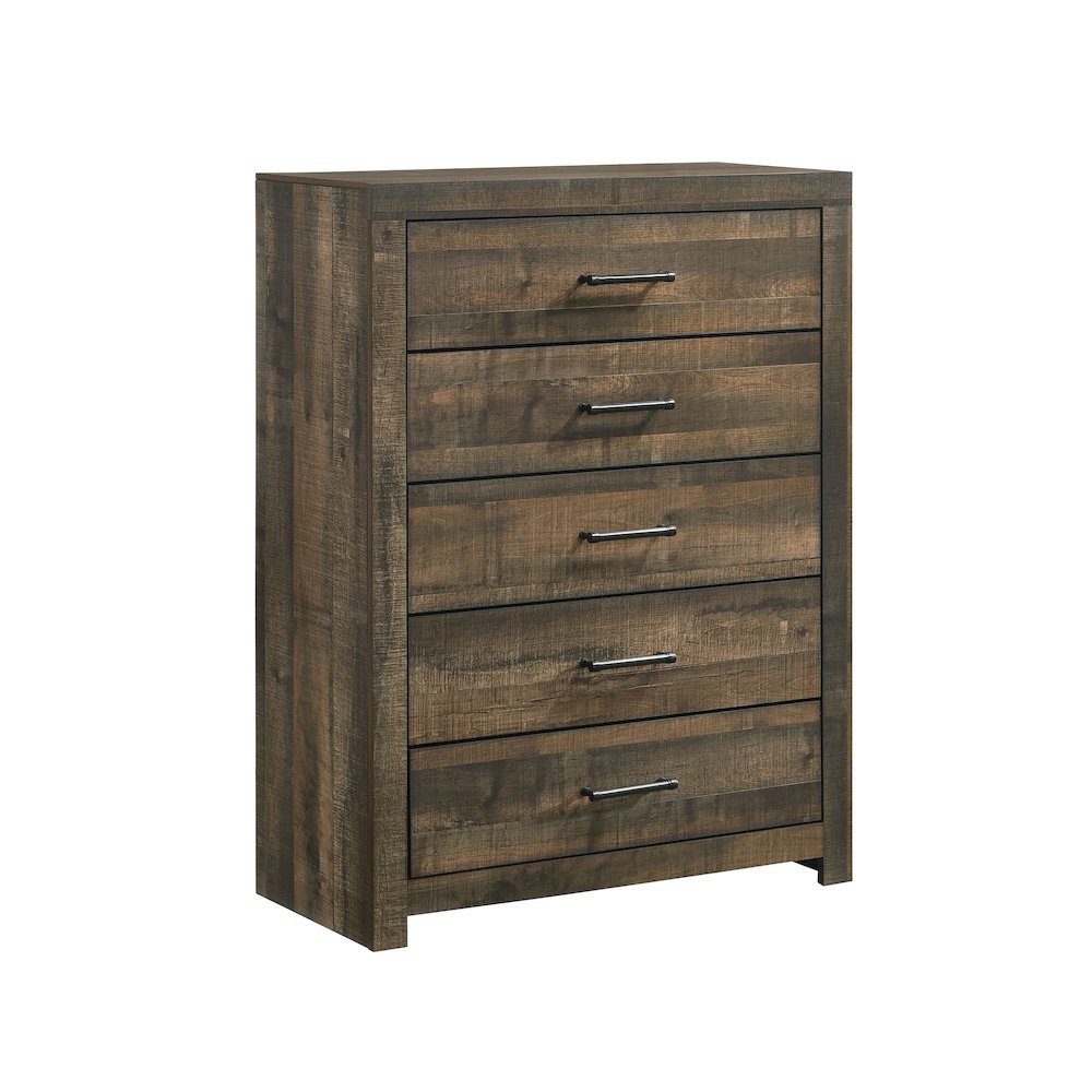 Beckett Full Bookcase Panel 3PC Bedroom Set with Bluetooth