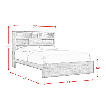 Beckett King Bookcase 3PC Bedroom Set