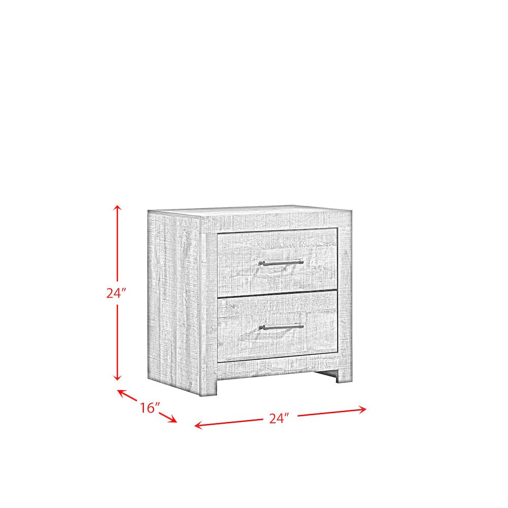 Beckett King Bookcase 4PC Bedroom Set