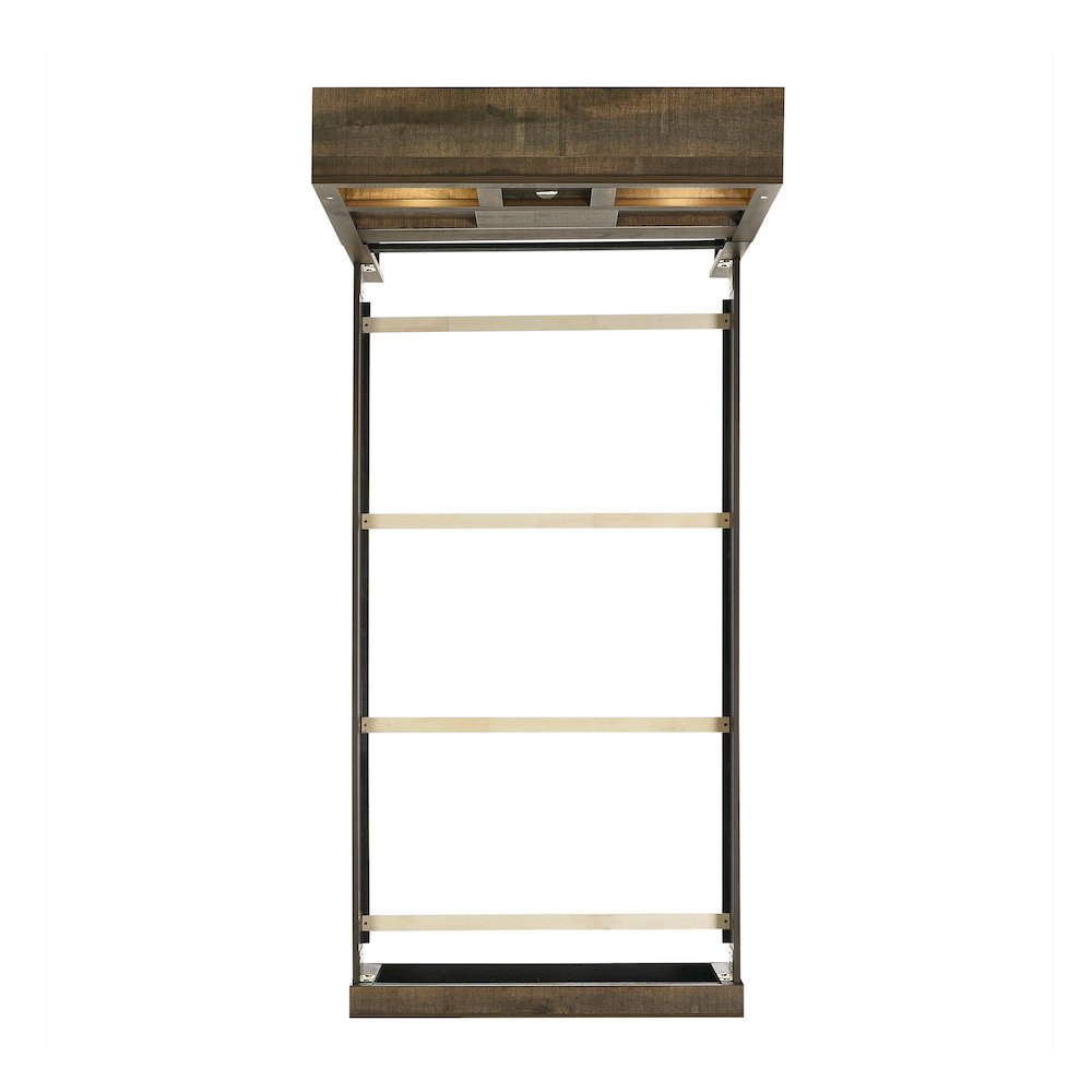 Beckett Twin Bookcase Panel 3PC Bedroom Set with Bluetooth