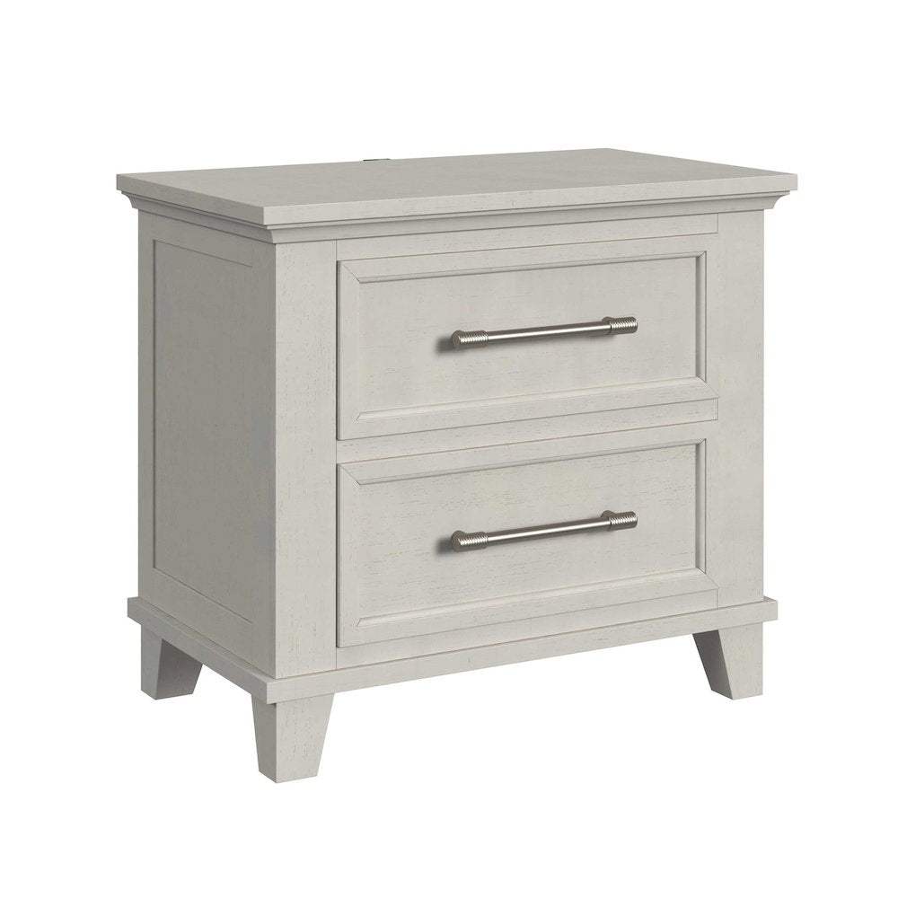 Henrik Queen Storage 5PC Bedroom Set in Ivory