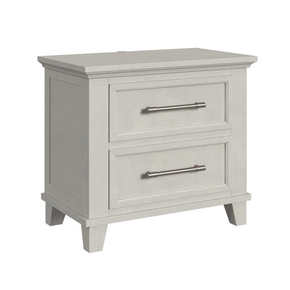 Henrik Queen Storage 5PC Bedroom Set in Ivory