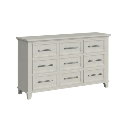 Henrik 9-Drawer Dresser in Ivory