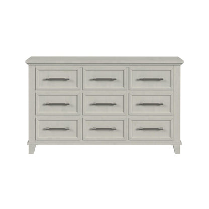 Henrik 9-Drawer Dresser in Ivory
