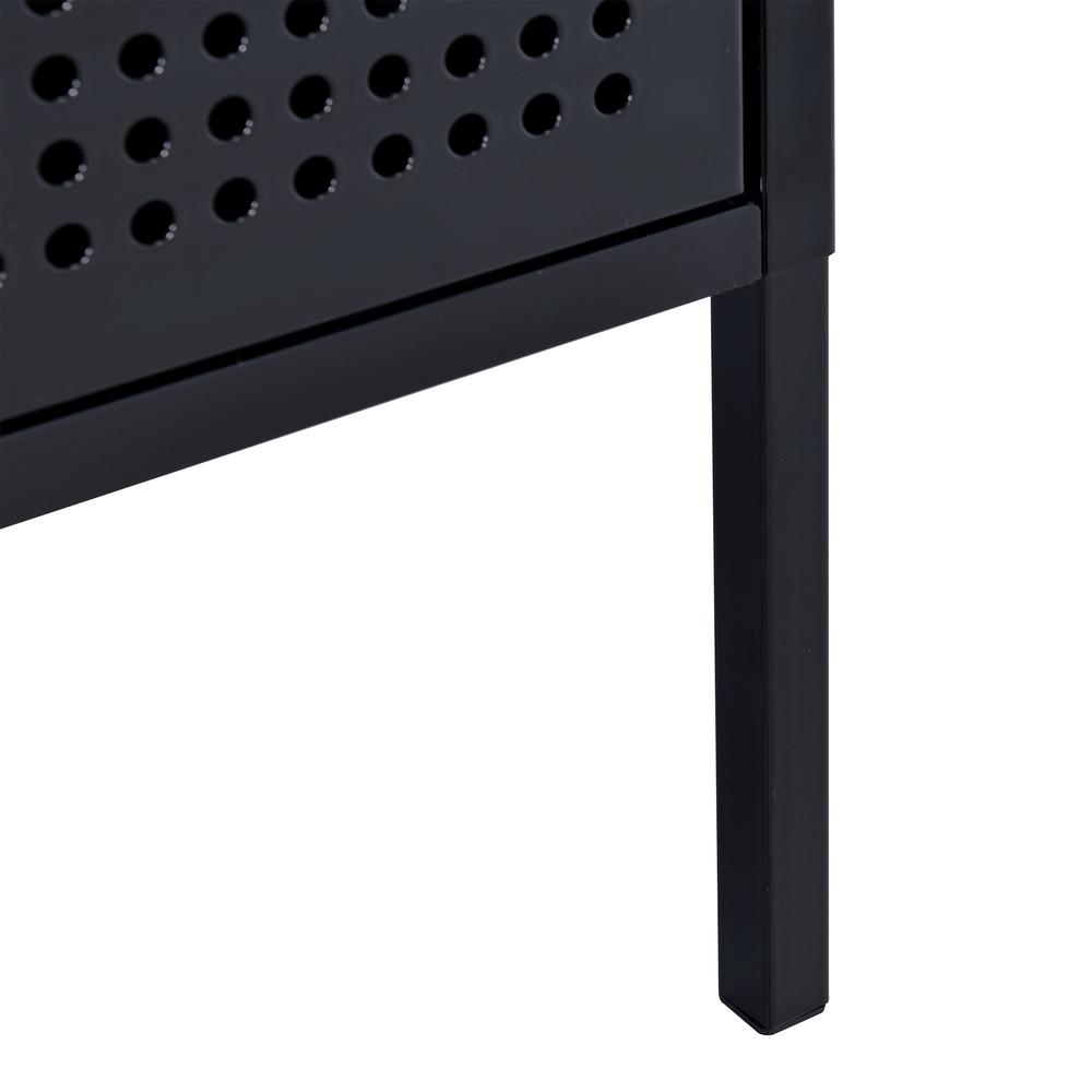 Gemma Nightstand with USB Port in Black