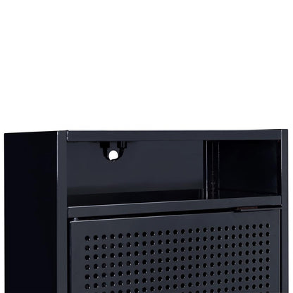 Gemma Nightstand with USB Port in Black