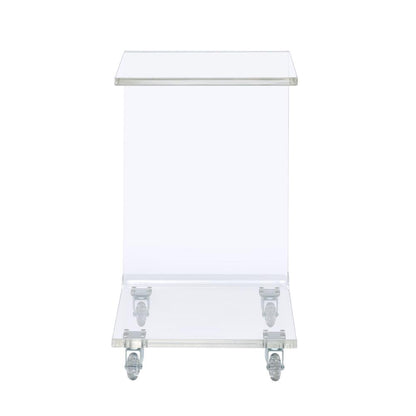 Peek Acrylic Snack Table