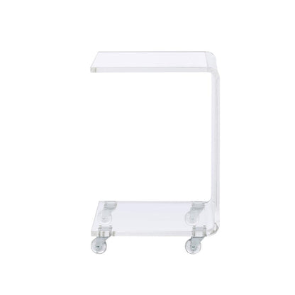 Peek Acrylic Snack Table